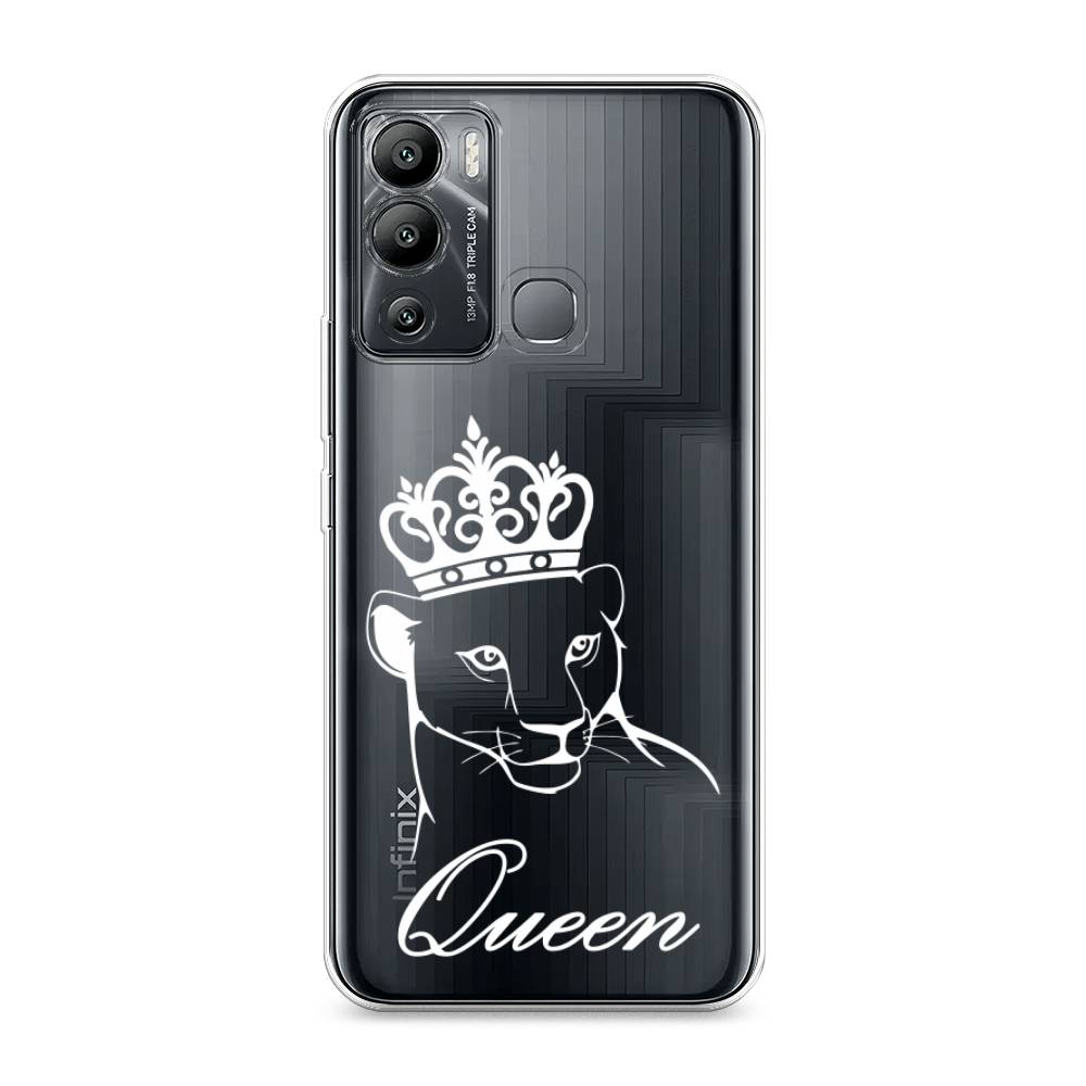 

Чехол Awog на Infinix Hot 12i "Львица королева", Разноцветный, 3101250-7