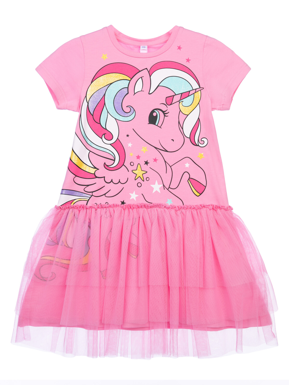 

Платье детское PlayToday 12322224, цвет разноцветный, размер 104, 12322224