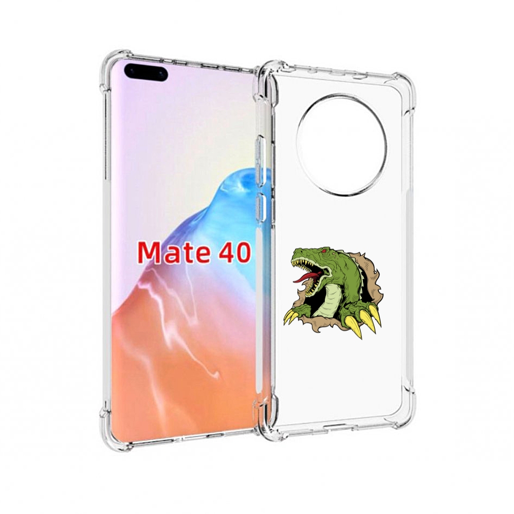 

Чехол MyPads Tocco для Huawei Mate 40 годзила, Прозрачный, Tocco