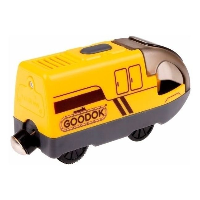 Электропоезд 1Toy Goodok с вагоном коричневый 1758₽