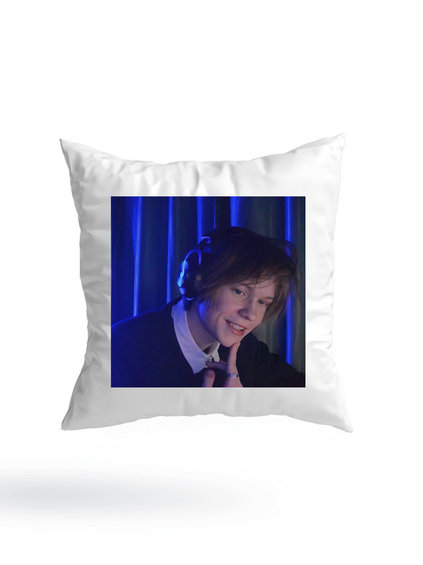 

Подушка СувенирShop "Deepins/Дипинс/Жожо/JojoHF" 35x35, Белый, PL-BLDP5-W/35S