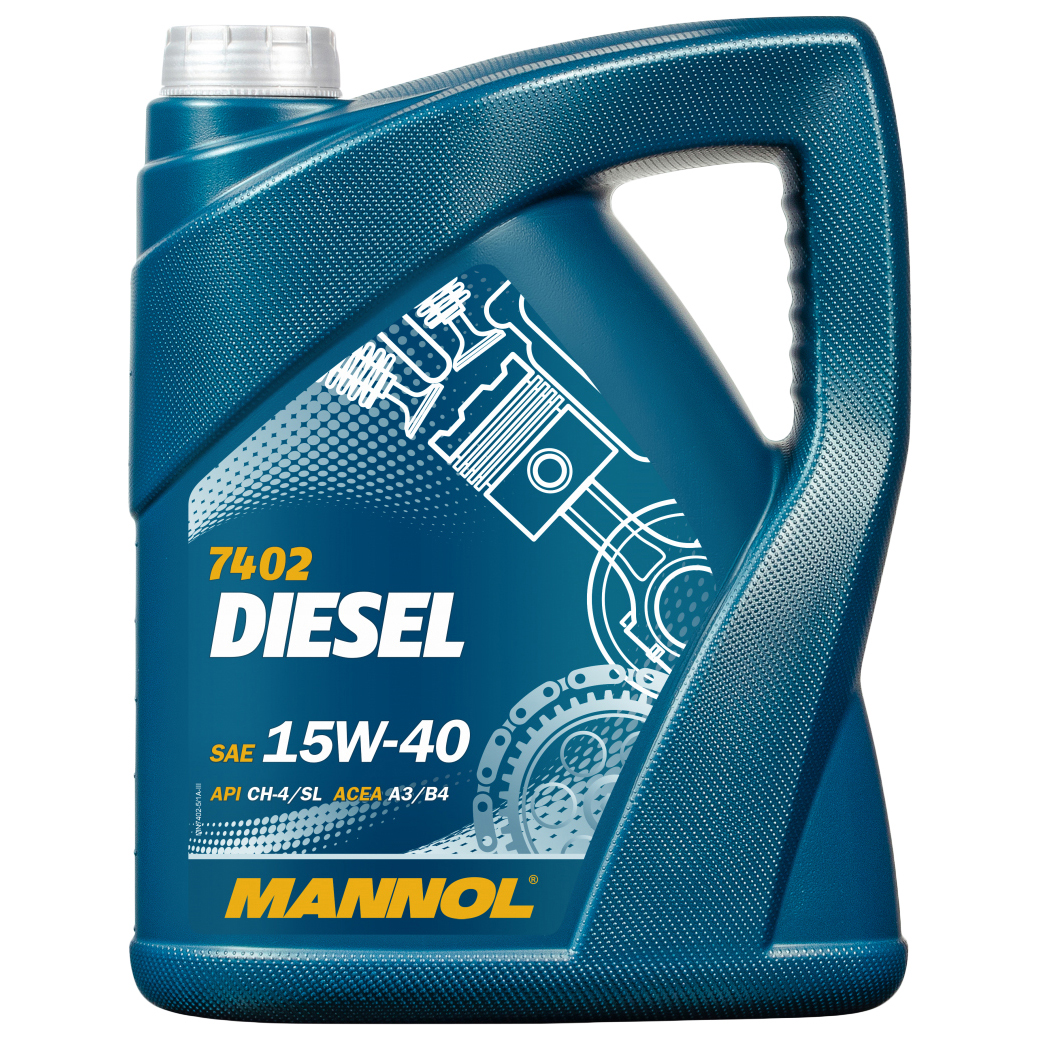 

Моторное масло MANNOL минеральное Diesel 15W40 5л