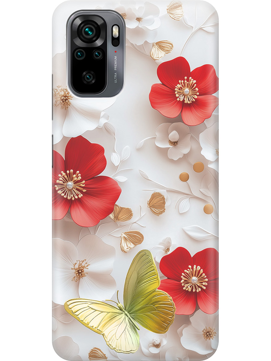 

Силиконовый чехол на Xiaomi Redmi Note 10 / Note 10S / Poco M5s с принтом 833014, Прозрачный;белый;золотистый;красный, 725168223
