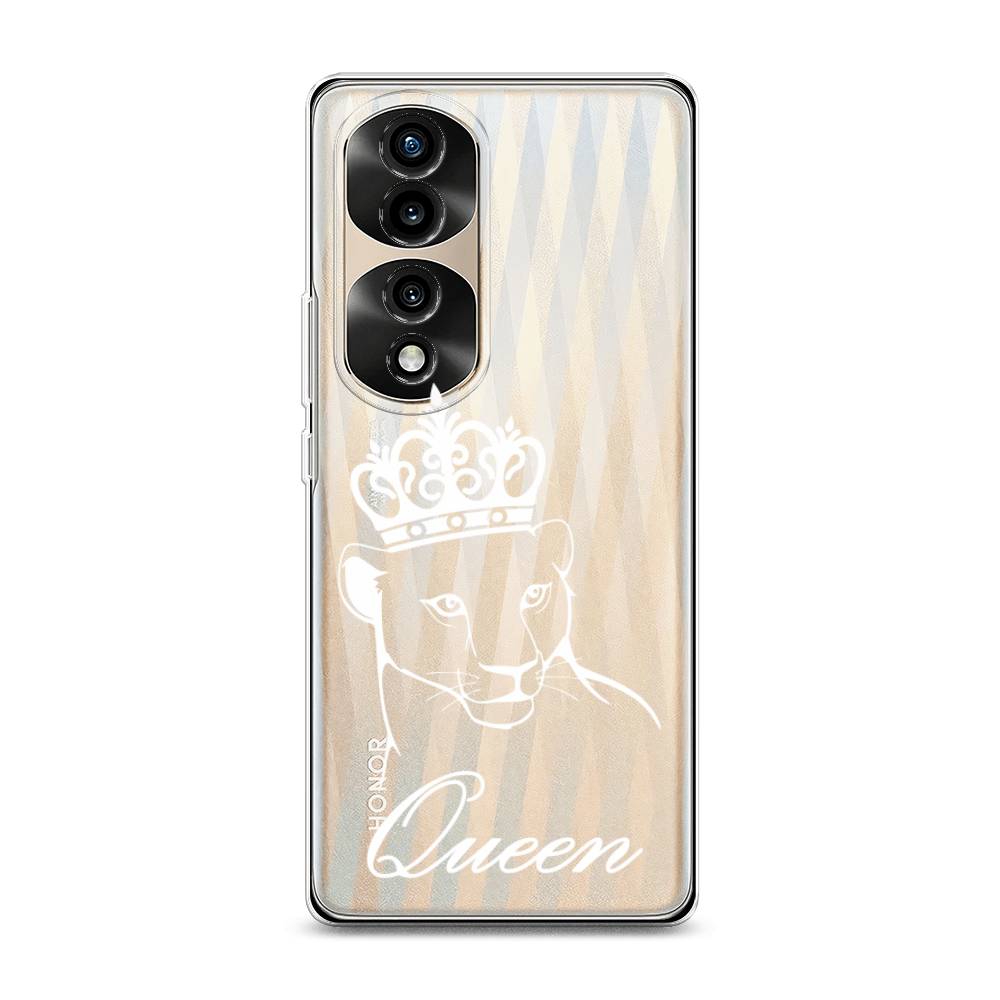

Силиконовый чехол "Львица королева" на Honor 70 Pro, 6108350-7