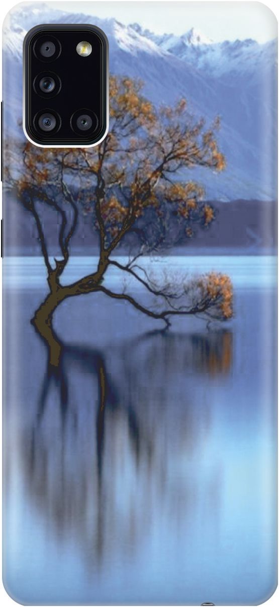 

Силиконовый чехол на Samsung Galaxy A31 "Дерево посреди озера", Бирюзовый;голубой, 2294