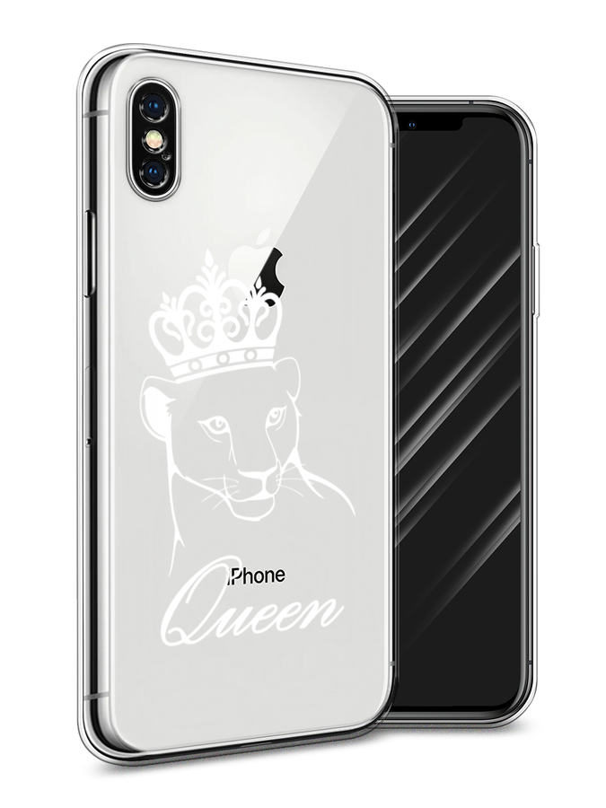 

Чехол Awog на Apple iPhone XS Max (10S Max) / Айфон XS Max (10S Max) "Львица королева", Разноцветный, 11950-7