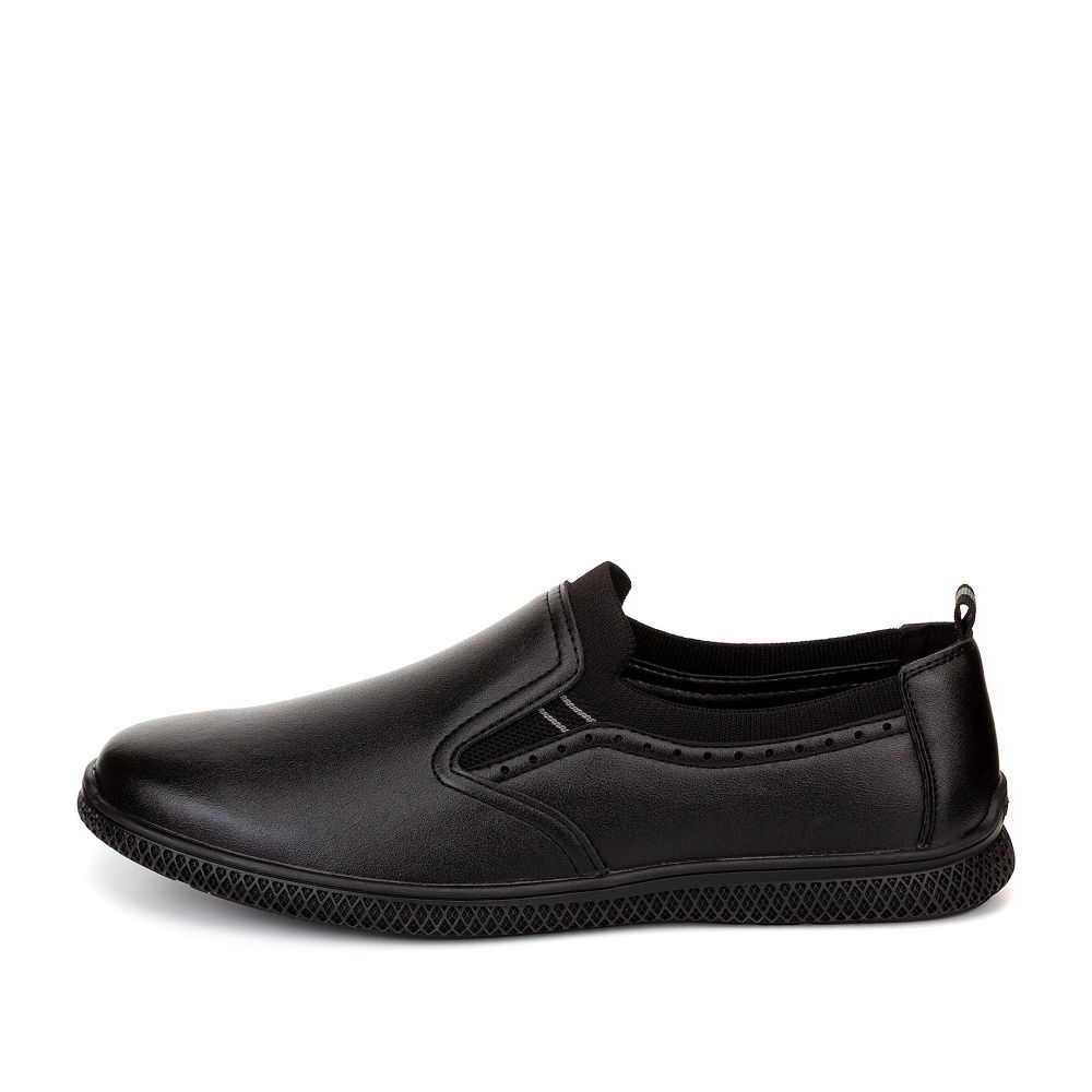 

Туфли мужские INSTREET 58-21MV-045SS черные 43 RU, Черный, 58-21MV-045SS