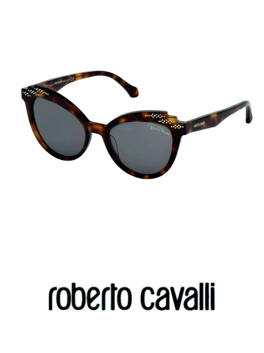 Солнцезащитные очки женские Roberto Cavalli RC1084 коричневые