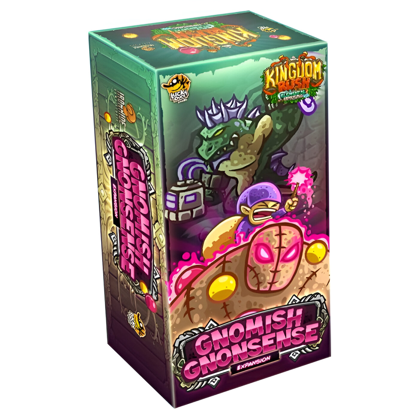 Дополнение для игры Lucky Duck Games Kingdom Rush: Gnomish Gnonsense на английском наушники zebronics zeb rush bl