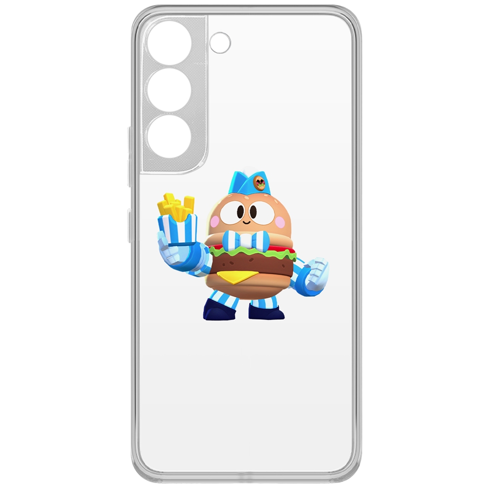 

Чехол-накладка Brawl Stars-Бургер Лу для Samsung Galaxy S22