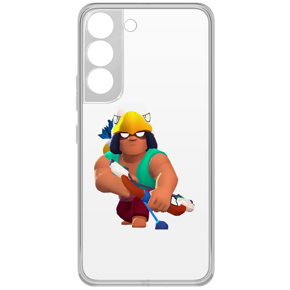 

Чехол-накладка Brawl Stars-Бо для Samsung Galaxy S22