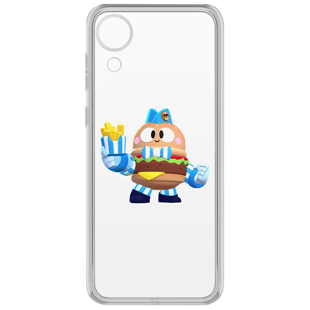 

Чехол-накладка Brawl Stars-Бургер Лу для Samsung Galaxy A03 Core (A032)