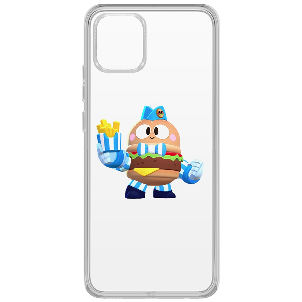 

Чехол-накладка Brawl Stars-Бургер Лу для Samsung Galaxy A03 (A035)