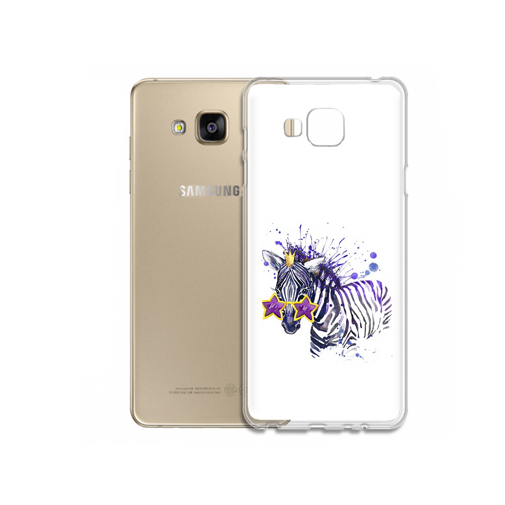 

Чехол MyPads Tocco для Samsung Galaxy J5 Prime акварельная зебра (PT66772.570.215), Прозрачный, Tocco