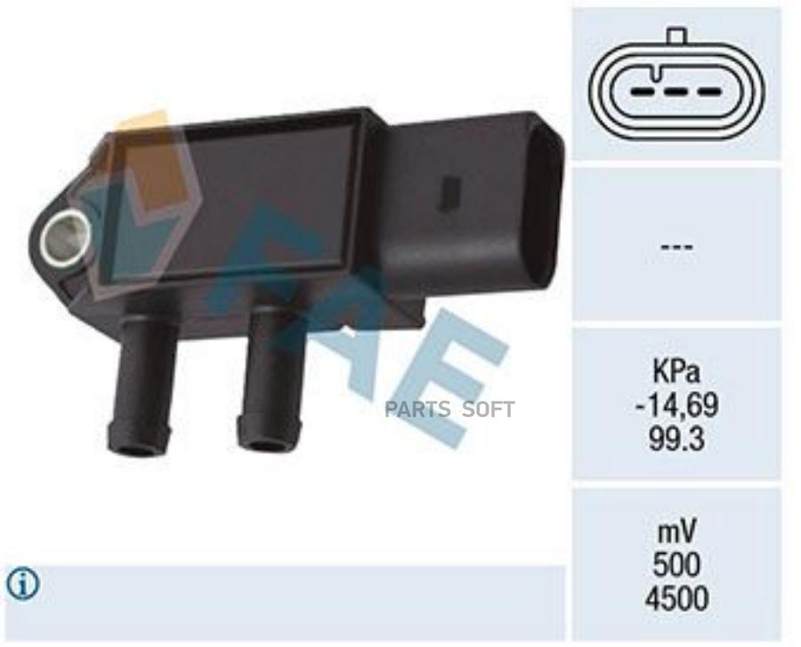 

Exhaust Pressure Sensor FAE арт. 16143