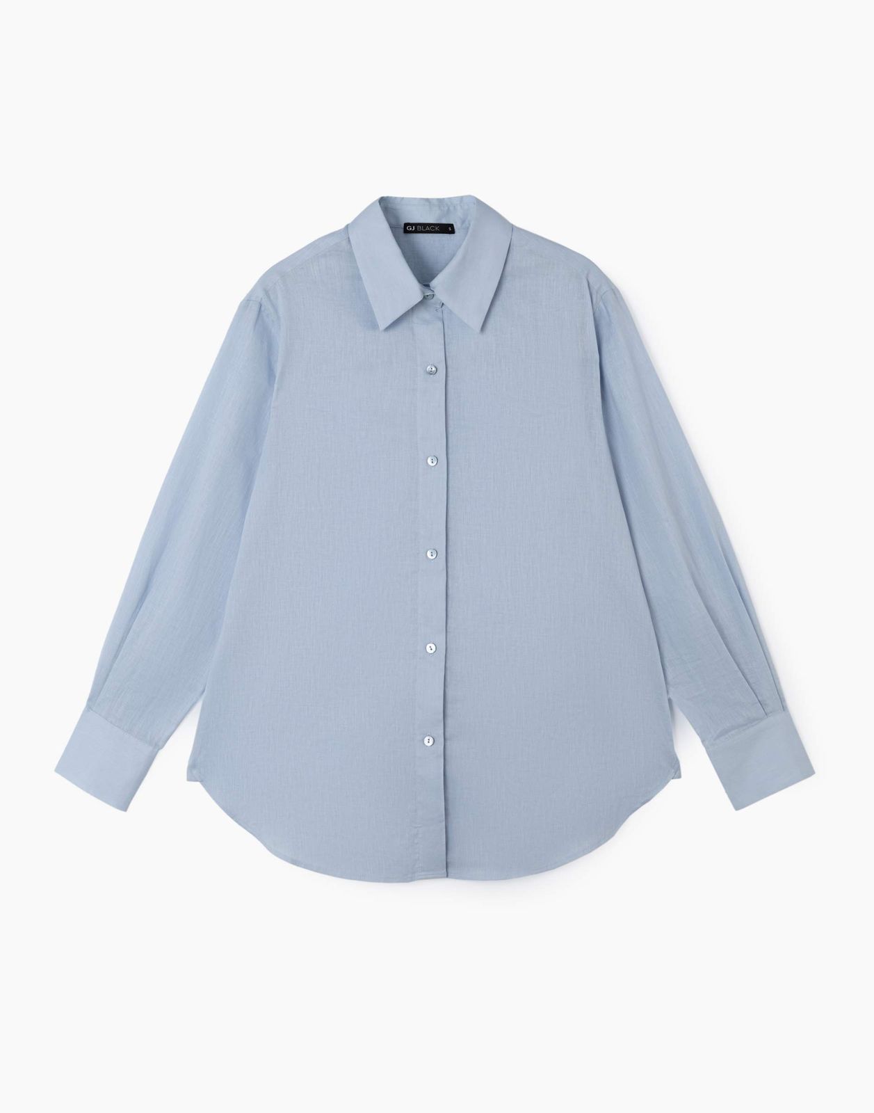 Рубашка женская Gloria Jeans GWT003564 голубой XL/170