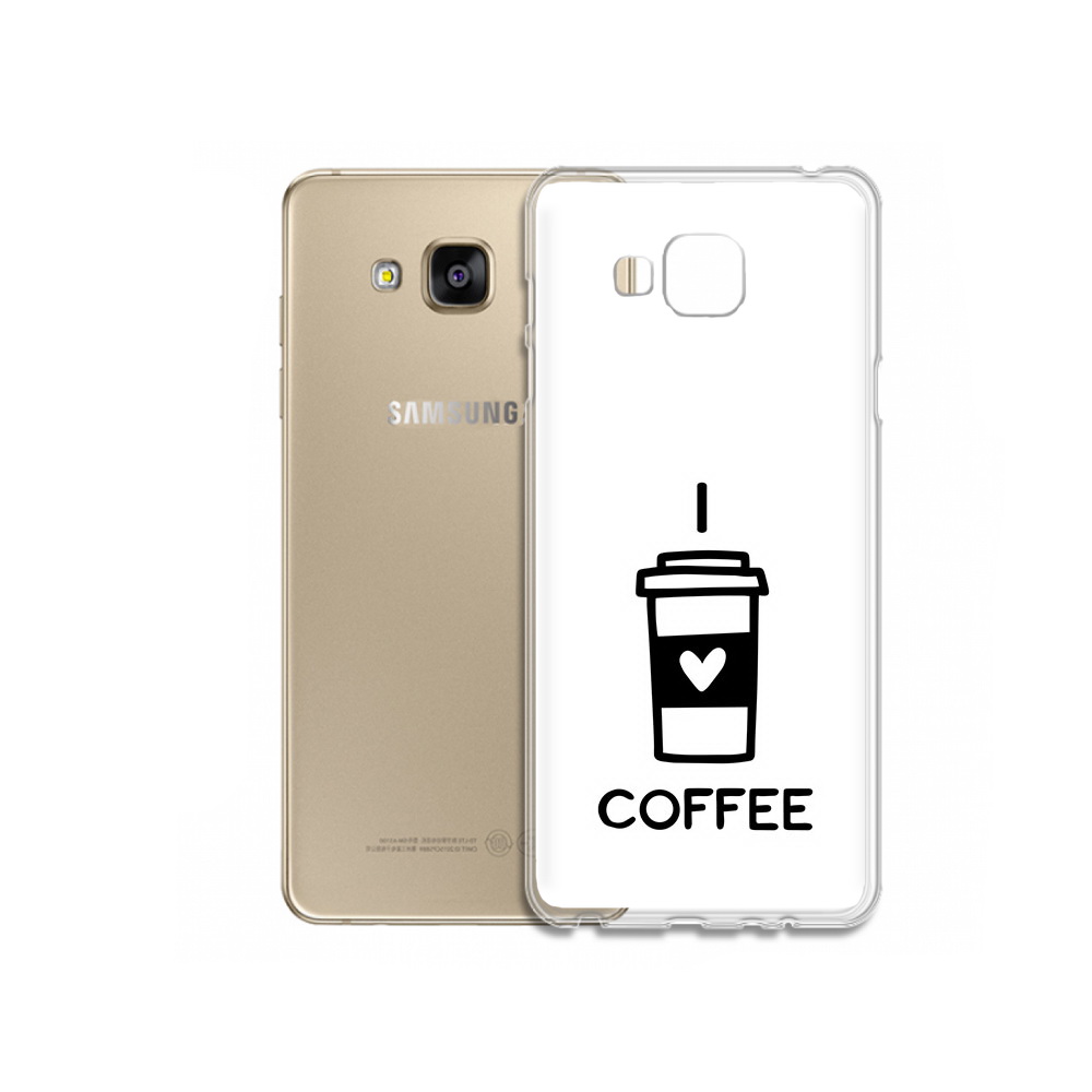 

Чехол MyPads Tocco для Samsung Galaxy J5 Prime Я люблю кофе (PT66772.570.206), Прозрачный, Tocco