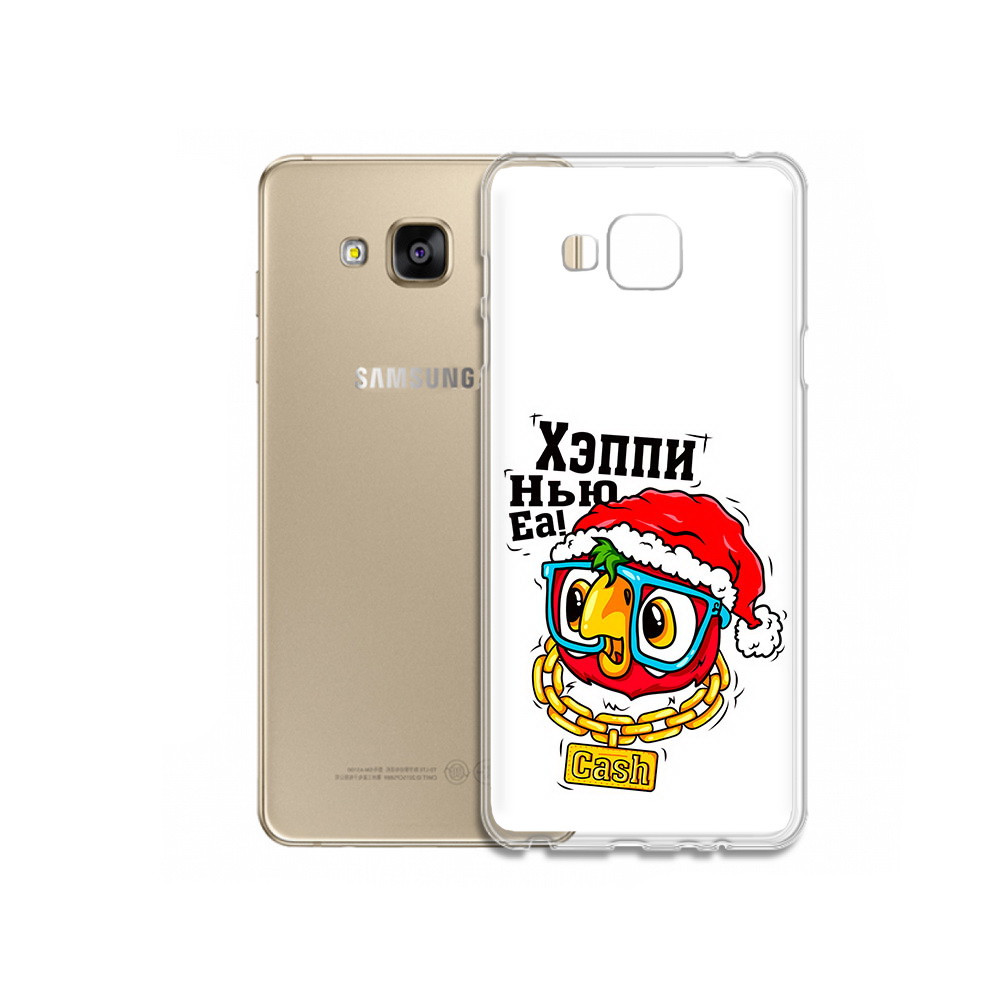 

Чехол MyPads Tocco для Samsung Galaxy J5 Prime Хэппи нью еа (PT66772.570.196), Прозрачный, Tocco