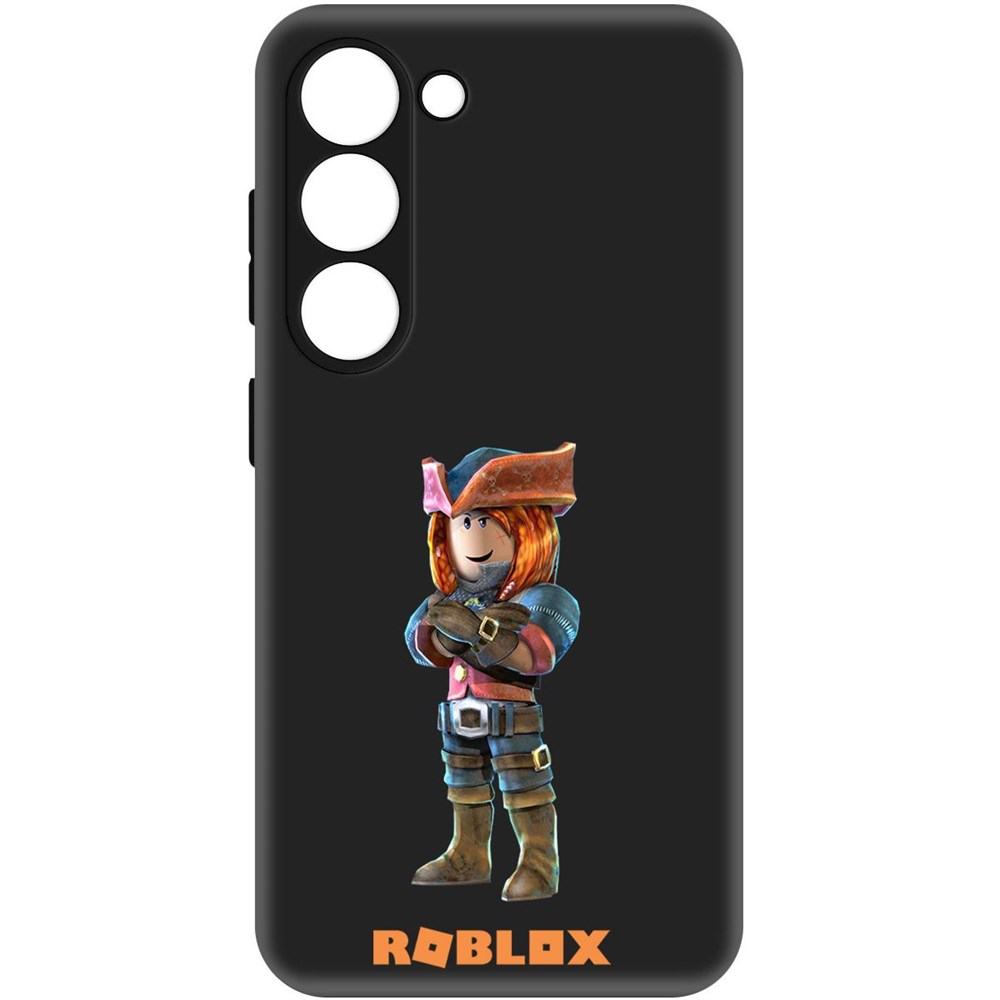 

Чехол-накладка Софт Roblox-Эзебель для Samsung Galaxy S23, Черный