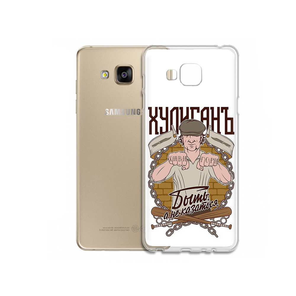 

Чехол MyPads Tocco для Samsung Galaxy J5 Prime Хулиган (PT66772.570.192), Прозрачный, Tocco