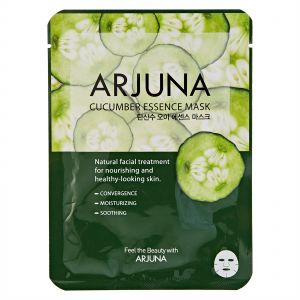 

Освежающая маска для лица, All new cosmetic ARJUNA Essence mask с эссенцией огурца, 23 г