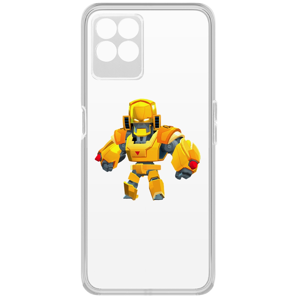 

Чехол-накладка Brawl Stars-Бо Золотой Меха для Realme 8i