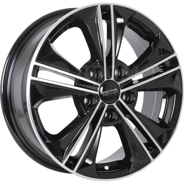 

Колесный диск 6x16/5x114,3 ET43 D67,1 KL-295 Алмаз, Серебристый