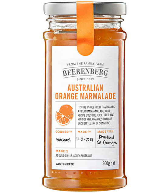 

конфитюр Апельсиновый BEERENBERG , 300г, конфитюр