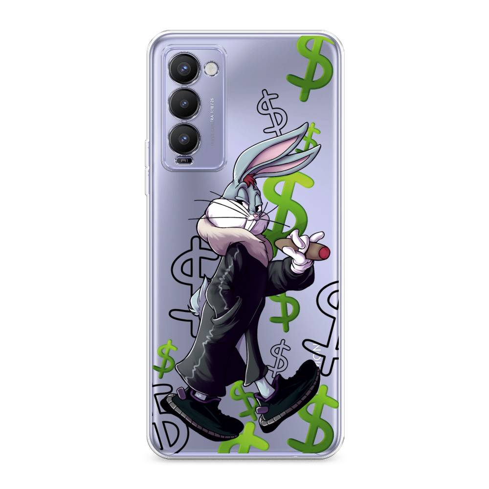 

Чехол на Tecno Camon 18 "Rich Bugs Bunny", Зеленый;черный;голубой, 300950-6