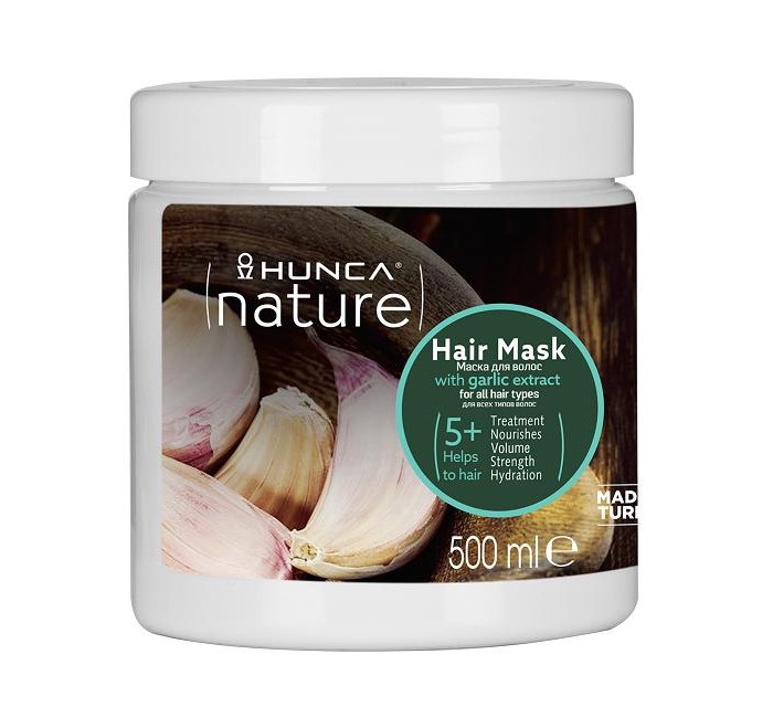 

Маска для волос HUNCA Nature с экстрактом чеснока, 500 мл