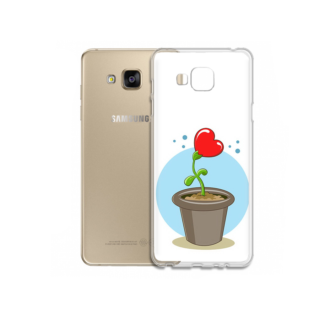 

Чехол MyPads Tocco для Samsung Galaxy J5 Prime Растение любви 14 февраля (PT66772.570.145), Прозрачный, Tocco
