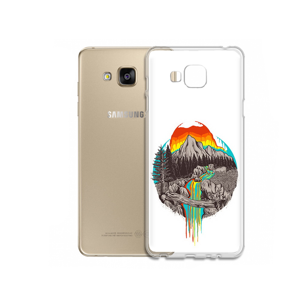 

Чехол MyPads Tocco для Samsung Galaxy J5 Prime Радужный водопад (PT66772.570.144), Прозрачный, Tocco