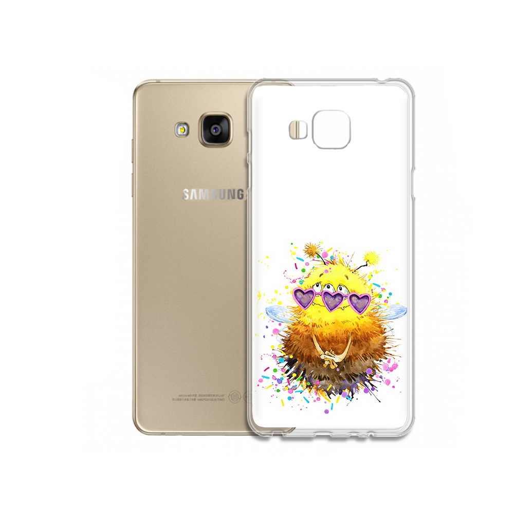 

Чехол MyPads Tocco для Samsung Galaxy J5 Prime Пушитый шмель (PT66772.570.143), Прозрачный, Tocco