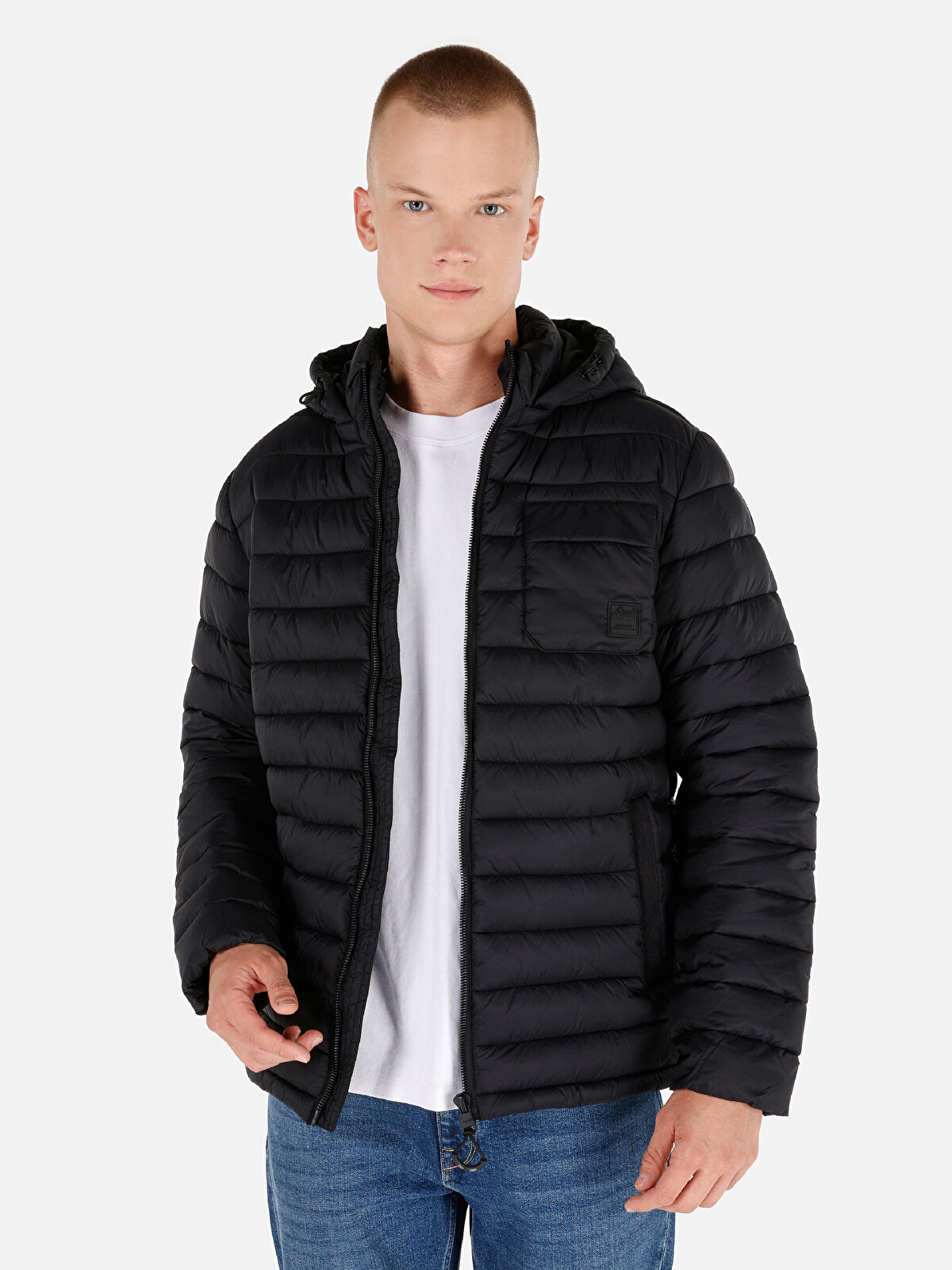

Куртка мужская Colin's CL1071235 черная 3XL, Черный, CL1071235