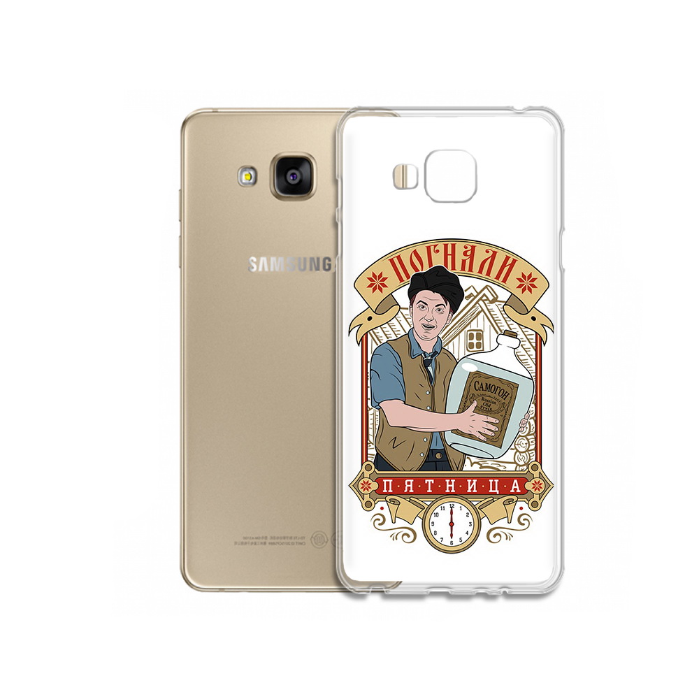 

Чехол MyPads Tocco для Samsung Galaxy J5 Prime Погнали пятница (PT66772.570.137), Прозрачный, Tocco