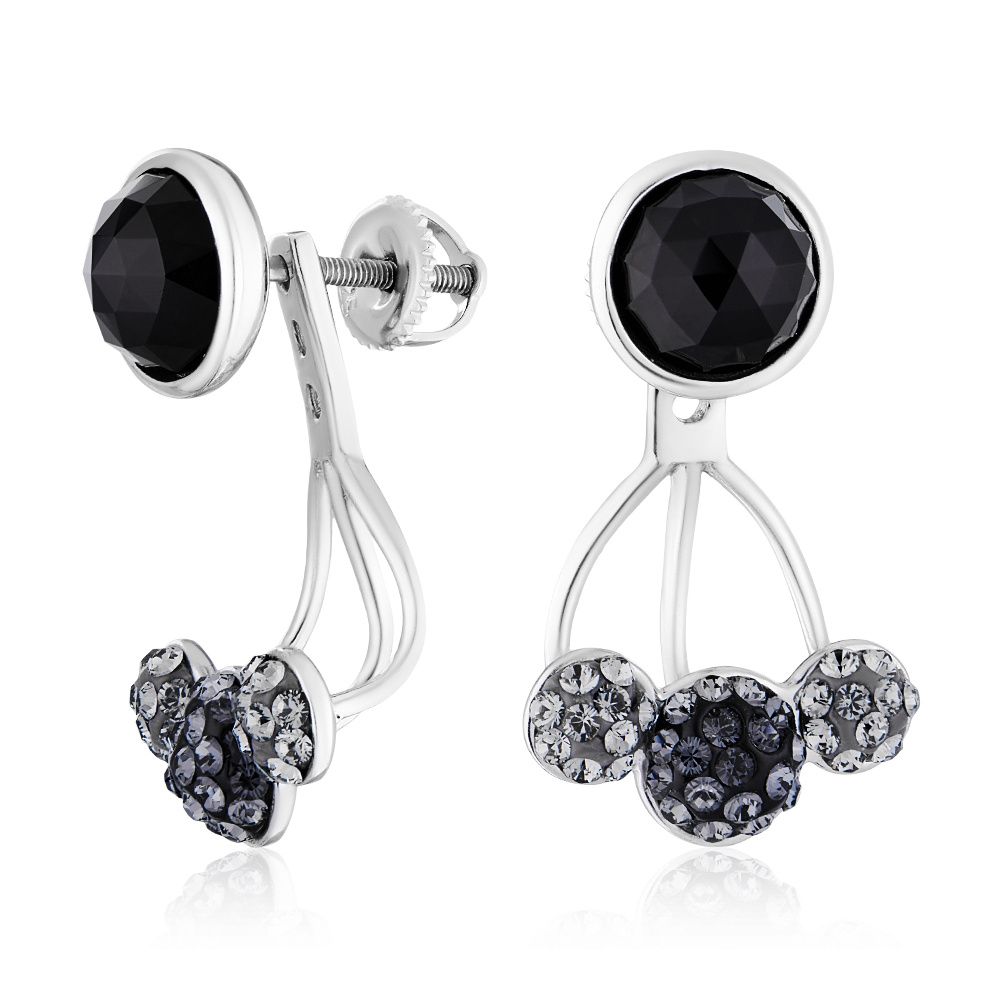

Серьги из серебра с swarovski ЮВЕЛИР КАРАТ 0906C028863, 0906C028863