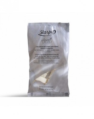 

Воск для депиляции интимных зон в брикетах Starpil, Premium Star Soft, белый, 1000 г