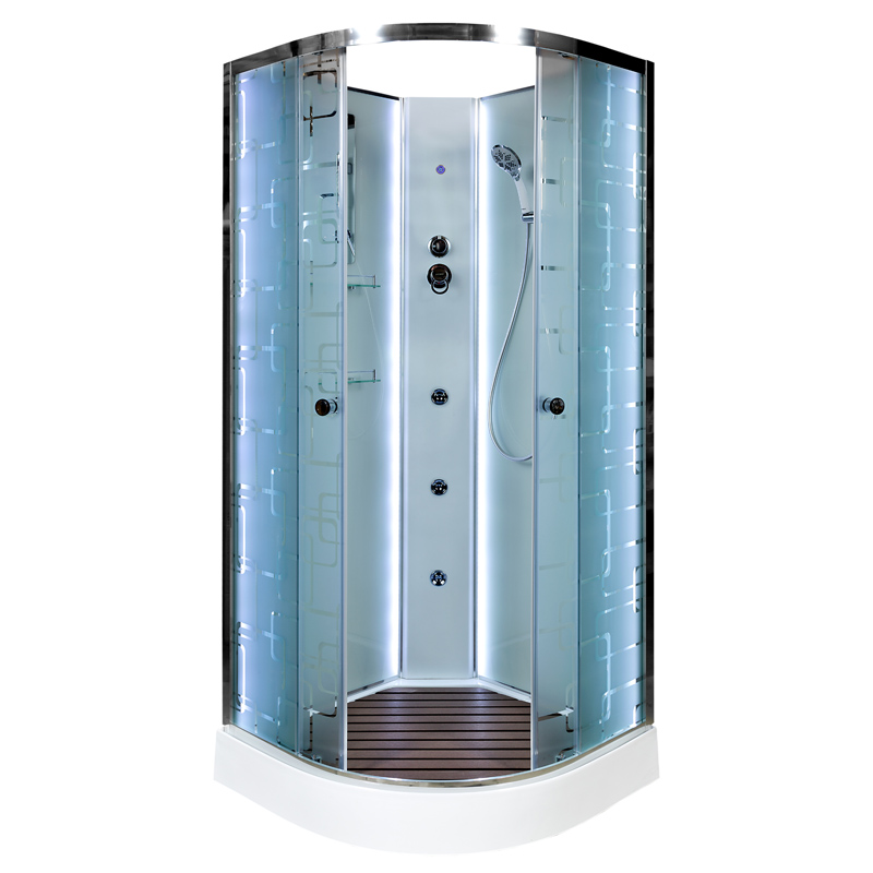 

Душевая кабина Deto EM1510NLED+GM, EM1510NLED+GM