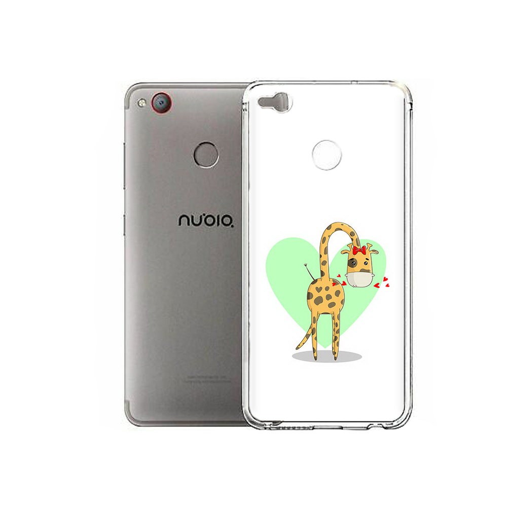 

Чехол MyPads Tocco для ZTE Nubia Z11 Mini Влюбленный жираф 14 февраля (PT53565.450.47), Tocco