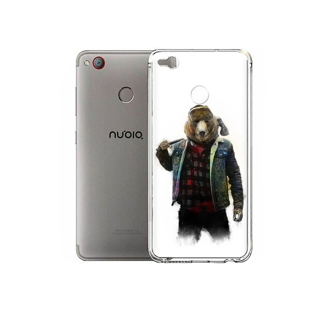 

Чехол MyPads Tocco для ZTE Nubia Z11 Mini медведь с топором (PT53565.450.469), Tocco