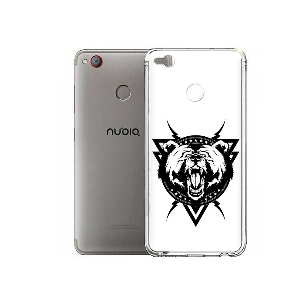 

Чехол MyPads Tocco для ZTE Nubia Z11 Mini медведь в треугольнике (PT53565.450.464), Tocco