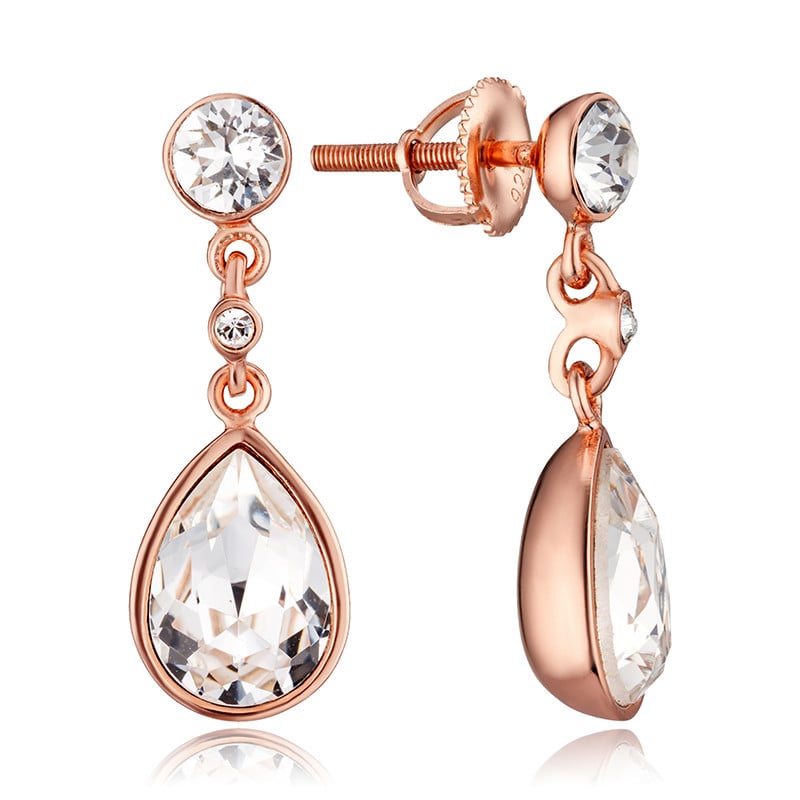 

Серьги из серебра с swarovski ЮВЕЛИР КАРАТ 0751CG.P., 0751CG.P.