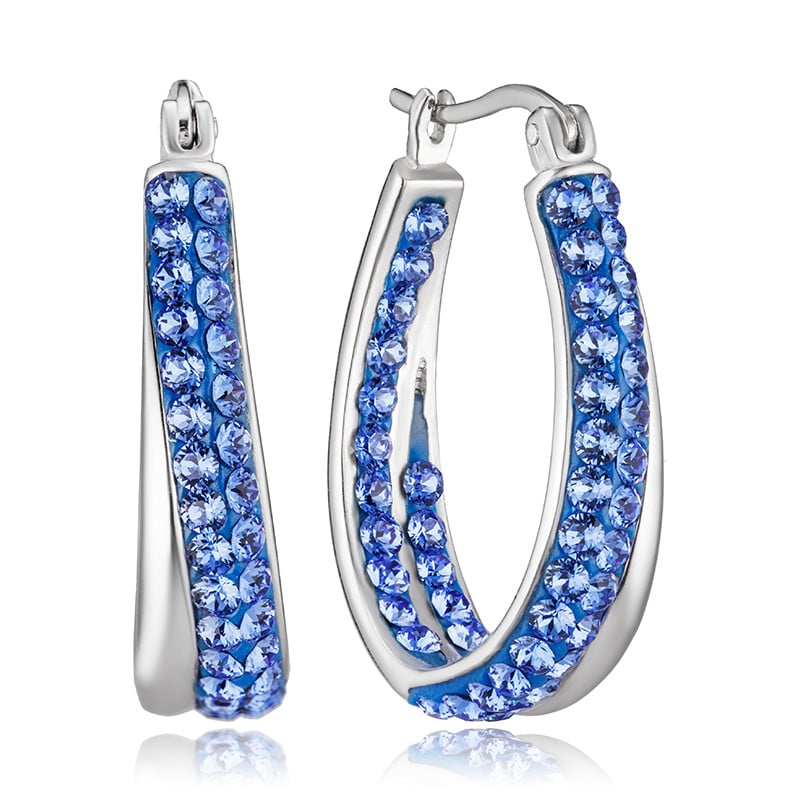 

Серьги из серебра с swarovski ЮВЕЛИР КАРАТ 0664C0230F, 0664C0230F