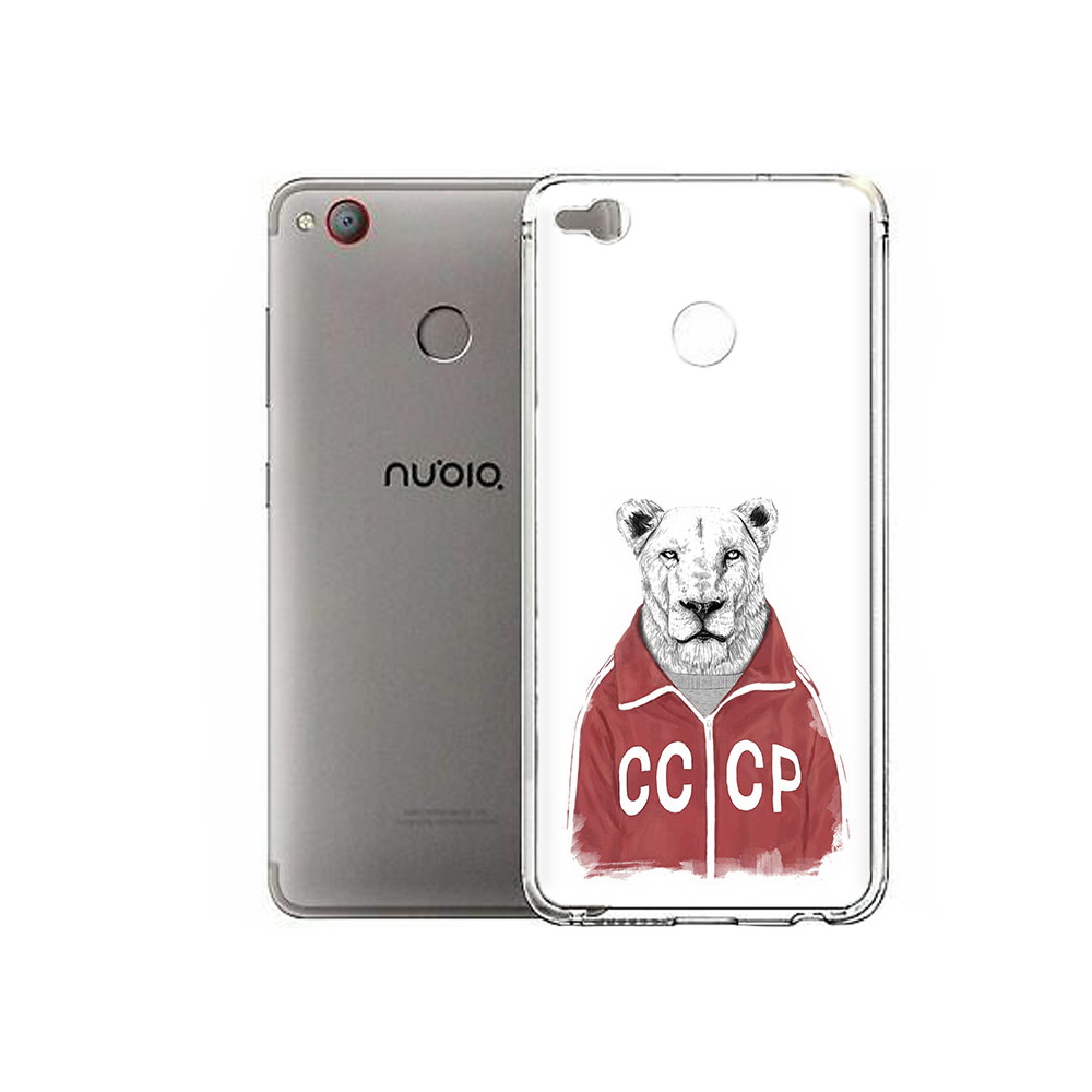 Чехол MyPads Tocco для ZTE Nubia Z11 Mini львица ссср (PT53565.450.450)