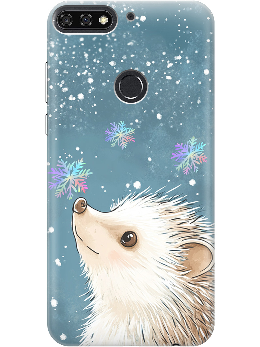 

Силиконовый чехол на Honor 7C / 7A Pro / Huawei Y6 Prime (2018) с принтом 846642, Прозрачный;белый;серый;синий, 717873012