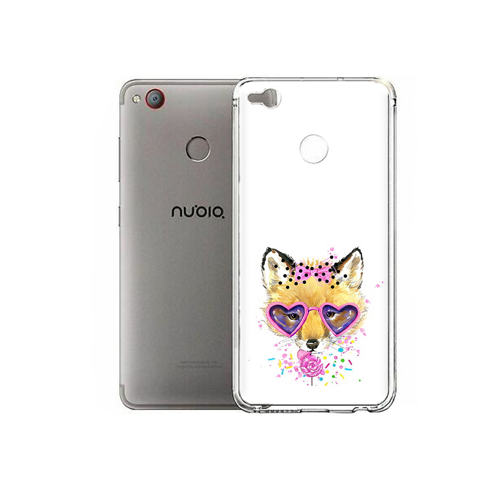 

Чехол MyPads Tocco для ZTE Nubia Z11 Mini лисенок с бантиком (PT53565.450.441), Tocco