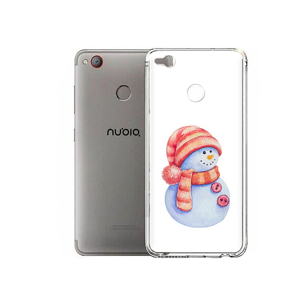 

Чехол MyPads Tocco для ZTE Nubia Z11 Mini Веселый снеговик (PT53565.450.44), Tocco