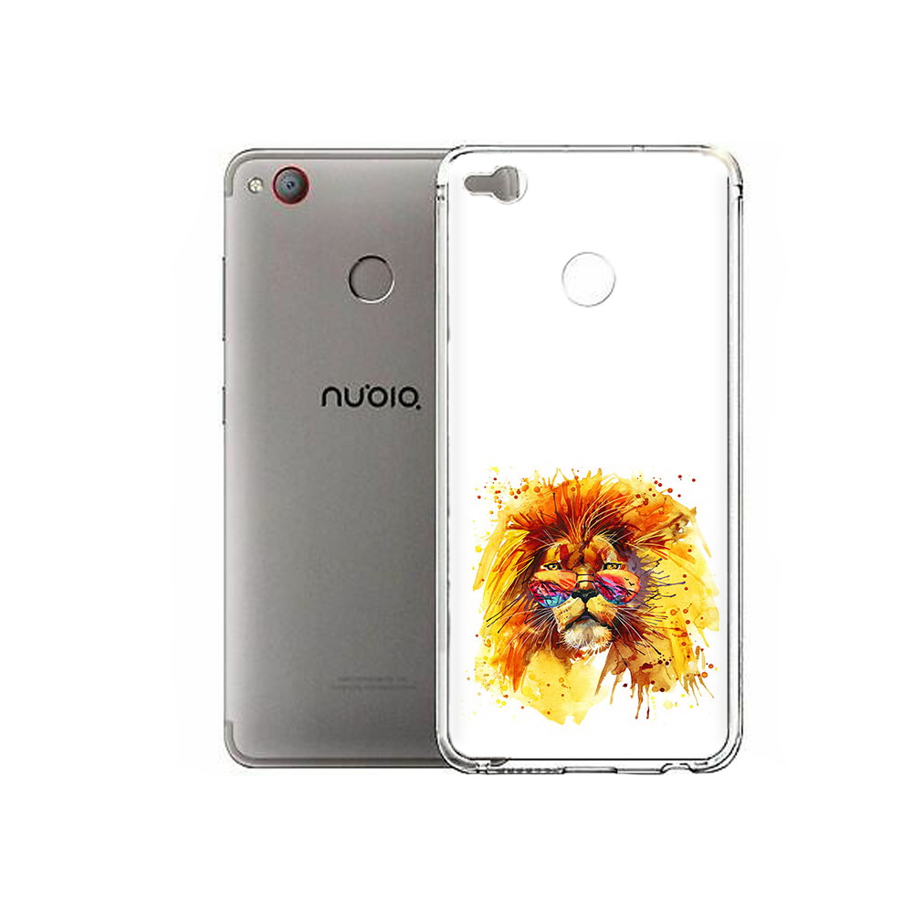 

Чехол MyPads Tocco для ZTE Nubia Z11 Mini лев в очках (PT53565.450.436), Tocco