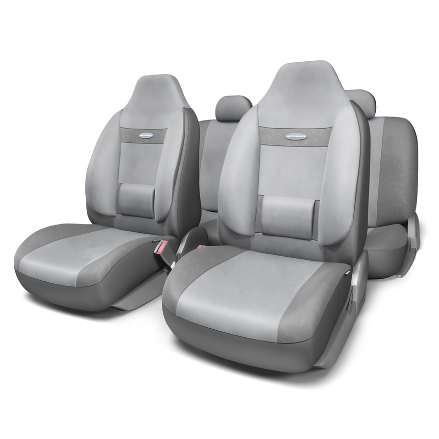 

Чехлы Comfort 9 Пр. Велюр Боковая Поддержка Серые AUTOPROFI арт. COM-1105H D.GY/L.GY