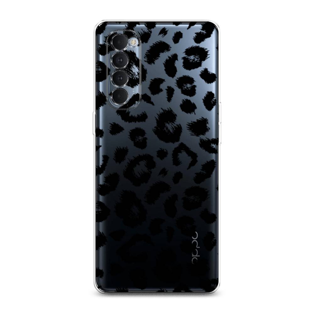 фото Чехол awog "окрас леопарда фон" для oppo reno 4 pro